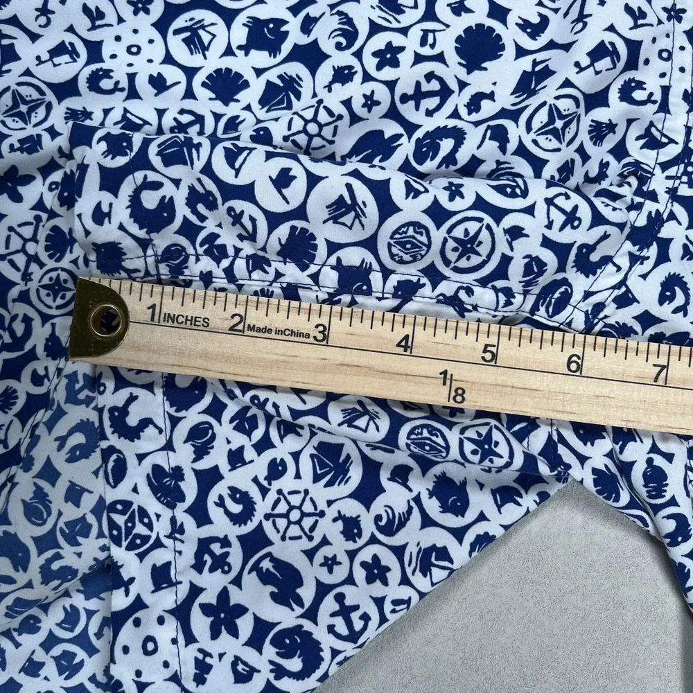 Brooks Brothers Men's Blue Montauk Seashell Lined 6